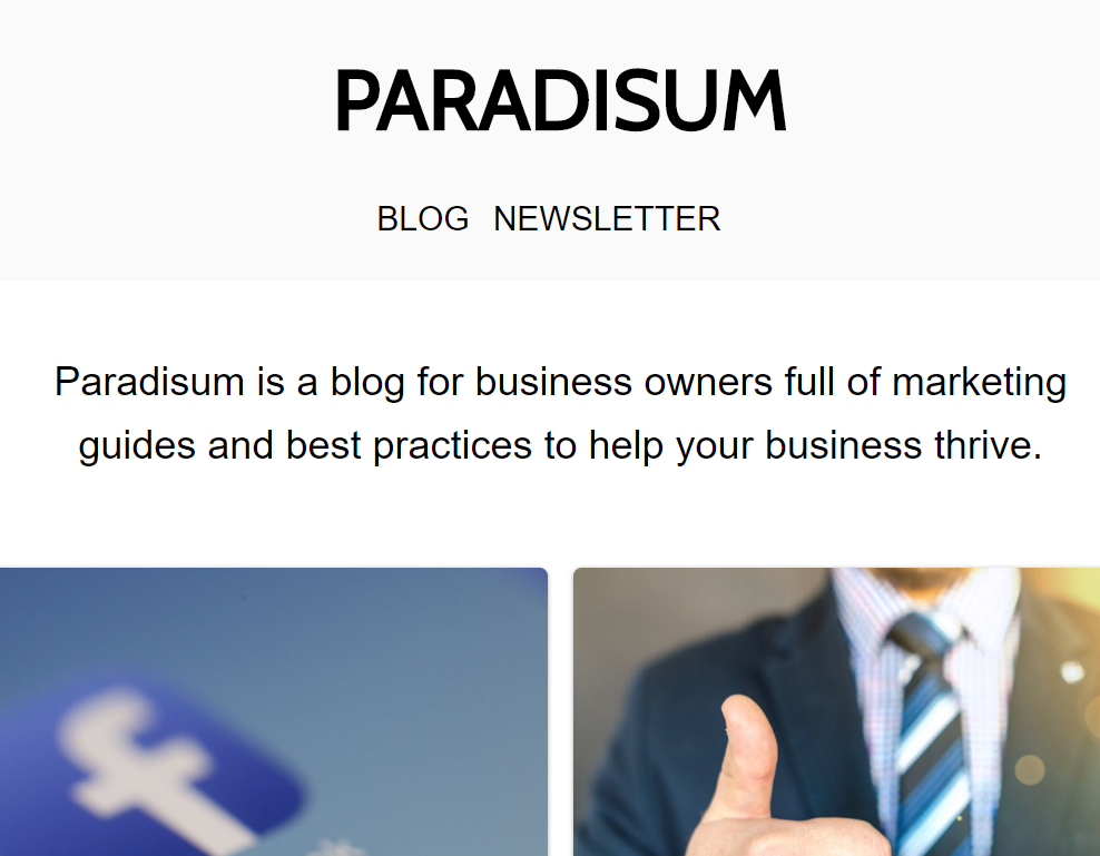 Personal Blog